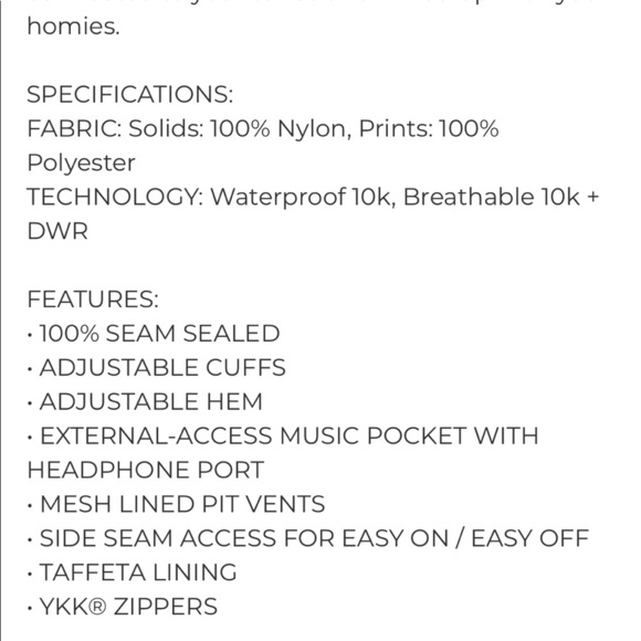 Armada Saint Pullover Snowboarding Shell - Picture 5 of 14